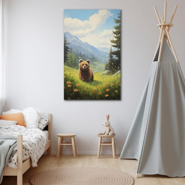 Bear Painting for Kids